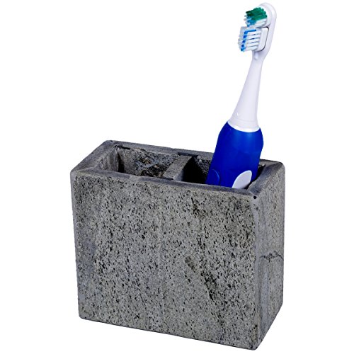Creative Home 74766 Genuine Slate Stone Toothbrush Holder, 11street
