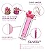 Hydracy Fruit Infuser Water Bottle - 25 Oz Sports Bottle with Full Length Infusion Rod and Insulating Sleeve Combo Set + 27 Fruit Infused Water Recipes eBook Gift - Lollipop Pink
