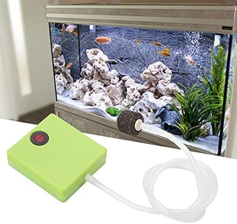 Heepdd Pompe A Air A Pile Aerateur De Moteur A Air Portatif D Aquarium D Oxygene A Sec A Air Comprime A Piles Pour Accessoires D Aquarium Amazon Fr Animalerie