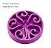 Color You Slow Feed Dog Food Bowl to Slow Down Eating, Non Toxic Interactive Anti-gulping Bloat Stop Pet Feeder