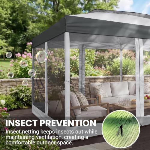 COBIZI 10x20 Pop Up Gazebo Review: Instant Canopy with Mesh Netting image 22