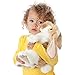 Folkmanis Standing Lop Rabbit Hand Puppet, White, 1 EA
