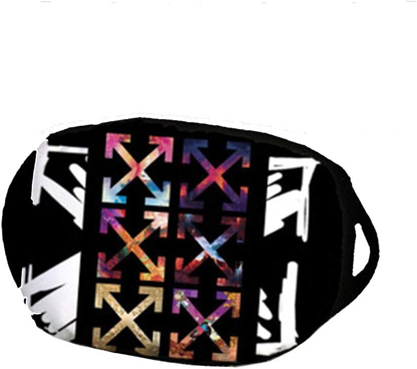 Printed Mask OW Diagonal Arrows Streetwear Hype Facemask