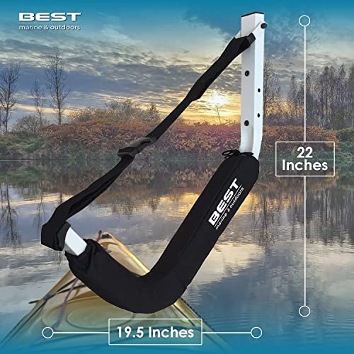 Best Marine Kayak Storage Rack 2 Wall Mount Garage Hooks for Kayaks