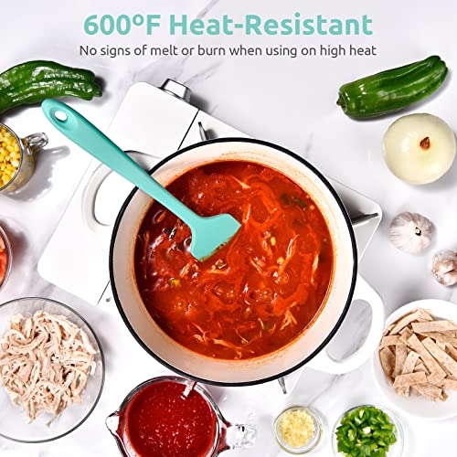 Heat Resistant Silicone Large Spatula UTaste 600ºF High Heat Flexible