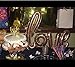 Odstore Love Balloon Banner - Champagne Celebration Balloon - 31.1 Inches Long (1pcs, Champagne)