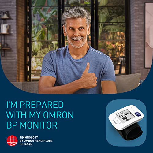 Omron Hem 6181 Fully Automatic Wrist Blood Pressure Monitor with