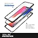 iPhone X Case, iPhone Xs Case, ZHIKE Magnetic Adsorption Case Front and Back Tempered Glass Full Screen Coverage One-Piece Design Flip Cover for Apple iPhone 10/X/XS (Clear Black)