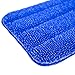 Zwipes 16” Microfiber Flat Mop Replacement Pad | Use Wet or Dry | Also Fits Libman Rubbermaid Reveal Bona 16” Mop Head Frames