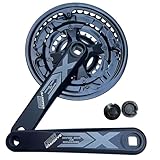 GANOPPER Mountain Bike Crankset 42/34/24T 165mm 42T