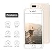 iPhone 8 Plus Front and Back Glass Pack Of 2|Tempered Glass with Accurate Touch|Anti-Scratch 5.5 Inches iPhone 8 Plus Glass Screen Protector, Eco-Friendly Case and Lifetime Replacement |SHARKSBox