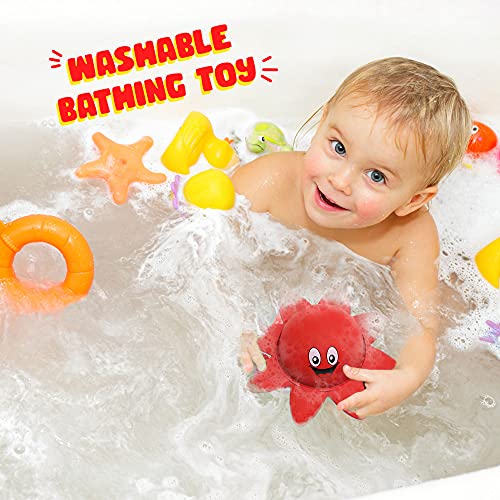 Huge Octopus Pop Bubbles Premium Octopus Toy Reversible Animal Toys