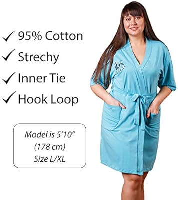 birthing gown and swaddle