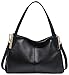 HESHE Leather Purses for Women Tote Top Handle Bags Shoulder Handbags Designer Office Ladies Purse Cross Body Bag