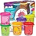 ChefSlime | Jumbo Pack, Includes 8 Containers Stretchy Non Sticky Mud Slime