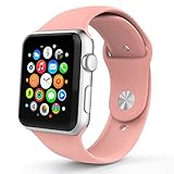 Enow Smart Watch Band, Soft Silicone Replacement Sports Band for 42mm Smart Watch 2015 & 2016 All Models