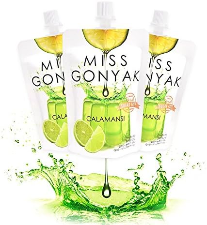 [Miss Konjac] Calamansi/Kalamansi Kojac Jelly 100ml/3.4oz x 10ea