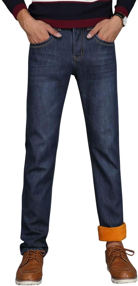 mens thermal lined jeans uk