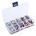 Crystal Beads Sets Mixed Glass Bead for Jewelry Making Loose Beads in Bulk with Box (Type 1)