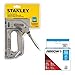 Stanley TR110 Heavy Duty Steel Staple Gun 84 Staple Capacity, Squeeze Trigger And T50 #504 Box of Staples
