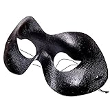 Black Cocktail Half Mask