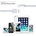 Lightning Cable,SEENFAAN Charger Cables 3Pack 3FT,3FT,3FT to USB Syncing and Charging Cable Data Nylon Braided Cord Charger for iPhone X/8/7/7 Plus/6/6 Plus/6s/6s Plus and more (Silver)
