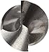 Precision Twist 1290 High Speed Steel Extra Long Length Drill Bit, Uncoated (Bright) Finish, Round Shank, Spiral Flute, 118 Degree Point Angle, 3/8