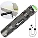 WISSBLUE X2 Military Grade Tactical Flashlight Rechargeable,6 Mode 1600 High Lumen Flashlight,Best 18650 Led Tactical Flashlight Black set