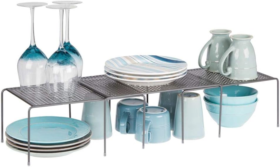 Amazon.de: mDesign 3er-Set Regaleinsatz für Küchenschrank – praktische