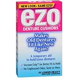 Ezo Denture Cushions Lower Heavy 15 Each (Pack of 3) WLM