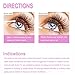 Eyelash Serum Eyelash Growth Serum Lash Enhancer Serum Eyelash Booster for Longer Fuller Eyelashes Eyebrow Enhancer Serum 5ml purple