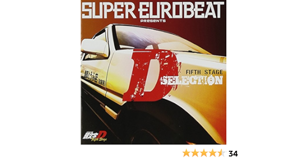 Animation Soundtrack Super Eurobeat Presents Initial D Fifth Stage Selection Amazon Com Music