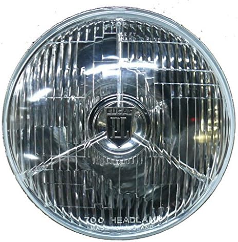 Lucas PL700 Tri-bar Replica Headlamps 54520293 - PAIR, Headlight Bulbs