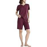 Latuza Women's Viscose Bermuda Shorts Pajama Set
