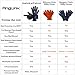 AngLink BBQ Grill Gloves, 1472°F Extreme Heat Resistant Grilling Gloves for Cooking, Baking and for Smoker, Silicone Insulated Cooking Oven Mitts, Long Non-Slip Potholder Gloves