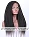 Chantiche Italian Yaki 360 Lace Frontal Wig Human Hair with Extra Heavy 150 Density Brazilian Customized 360 Full Lace Wigs with Baby Hair for Black Women 14inches Natural Color