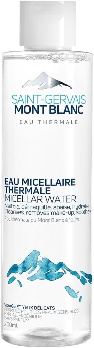 Saint-Gervais Mont Blanc - Soothing Thermal Micellar Water for Sensitive Skin and Eyes - 400 ml
