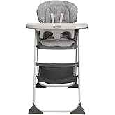 Graco Slim Snacker High Chair, Ultra Compact High Chair, Whisk