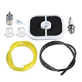 Hipa A226000351 Air Filter with Fuel Line Filter Spark Plug for Echo ES255 PB251 PB255 PB255LN PB265L PB265LN Blower