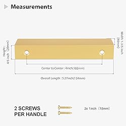 Peaha 25 Pack Kitchen Cabinet Handles 4 inch Matte