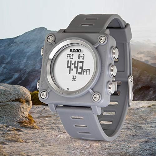ランニングウォッチ スポーツウォッチ 軽量 Ip67防水防塵 1 02インチ大盤面表示 メンズウォッチ 年間保証付き Ezonl008 B07c85r1j8 992円 大人気 New Arrival 最安値挑戦 年中無休 高品質 通販