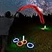 GlowCity LED Ring-Toss Game - Glow-in-The-Dark Dazzling Color Fun for Kids and Adults Light Up Your Beach, Lawn and Backyard Parties