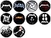 Metallica Pinback Buttons Badges/Pin 1 Inch (25mm) Set of 10 New