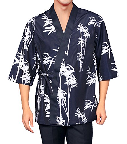 RV co. Bamboo Chef Jackets Coat Sushi Restaurant Bar Clothes Uniform Japanese Women Men