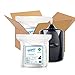 Gym Wipes Starter Pack: 4 Refill Packs of Hand & Surface Gym Wipes, 800 Ct, 99% Natural Wipes (Includes BZK) with Free Wall Mounted Wipes Dispenser