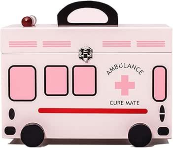 Caja De Medicina De Dibujos Animados Caja De Primeros Auxilios, Caja De