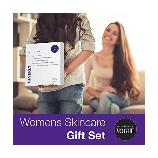 Skin-Care-Gift-Set-for-Women-Instant-Facelift-Anti-Ageing-Serum-Eye-Cream-for-Dark-Circles-Eyelash-Serum-and-Black-Mascara Skin Care Gift Set for Women - Instant Facelift, Anti Ageing Serum, Eye Cream for Dark Circles, Eyelash Serum, and Black…