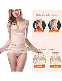Envolturas para el vientre Postpartum, 3 en 1, transpirables, para después del embarazo, bandas para el vientre, recuperación de la sección C