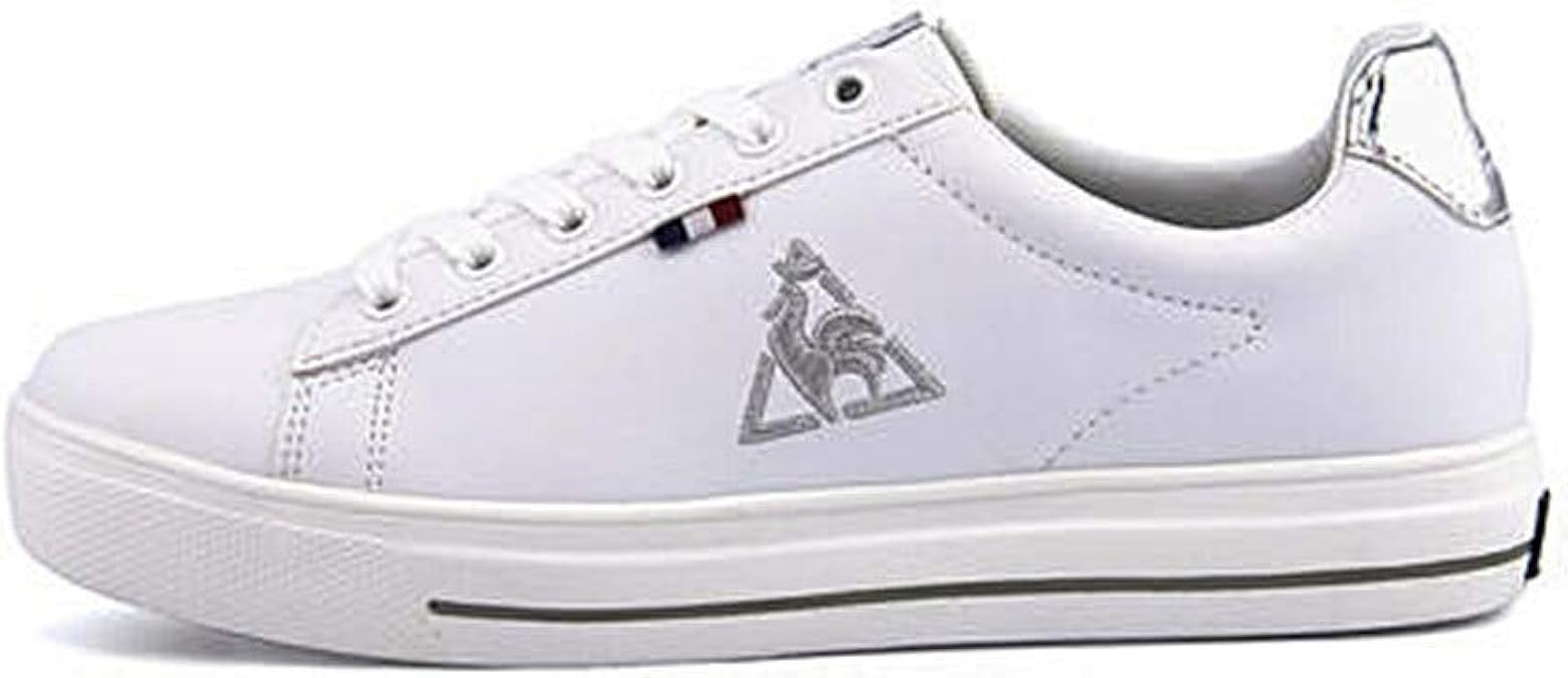 Amazon ルコックスポルティフ レディース ローカット スニーカー テルナバウンドコート 軽量 クッション性 抗菌 防臭 カジュアル スポーツ ウォーキング Teluna Bound Court Ql1pjc21 スニーカー