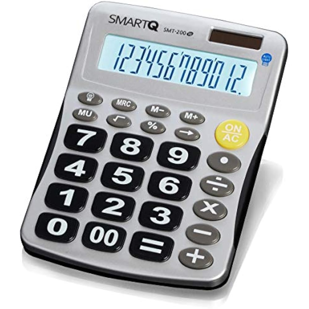 Basic LED BackLight Calculator Desktop SMT200W Electronics eBay